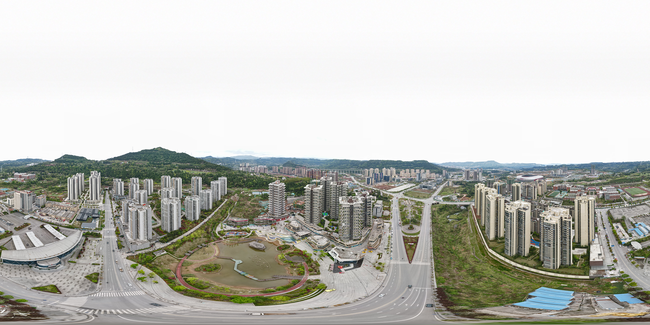 花海森林全景VR